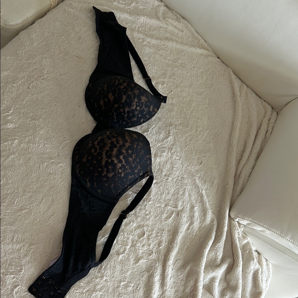 Elegant Black Lace Bra